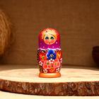 Матрёшка 5-кукольная "Саша тюльпаны", 10-11 см - фото 4418347
