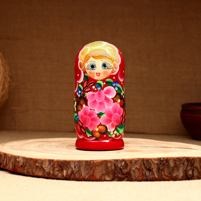 Матрёшка 5-кукольная  "Авдотья", 14-15 см