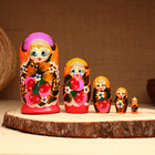 Матрёшка 5-кукольная  "Зоя", 14-15 см - фото 4808051