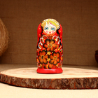 Матрёшка 5-кукольная "Анастасия", 14-15 см - фото 4137659