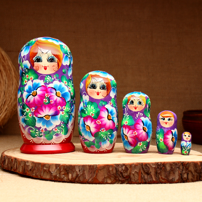 

Матрёшка 5-кукольная "Ярослава", 17-18 см