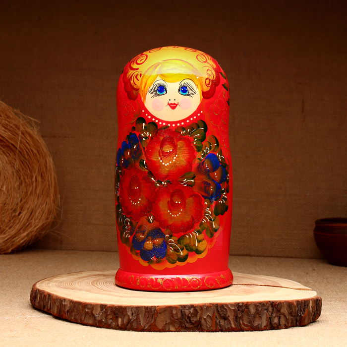 Матрёшка 10-кукольная "Раиса", 23-27 см - фото 1884505003