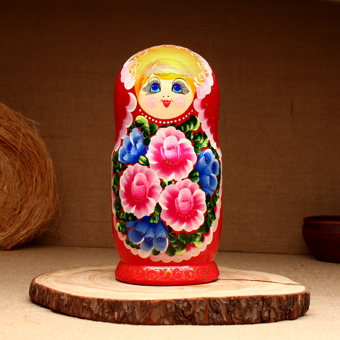 Матрёшка 10-кукольная "Светлана", 23-27 см - фото 1906587919