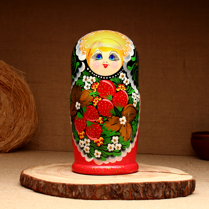 Матрёшка 10-кукольная "Мария", 23-27 см - фото 1884505011