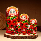 Матрёшка 10-кукольная "Татьяна", 23-27 см - фото 4499054
