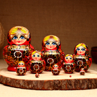 Матрёшка 10-кукольная "Милена",  12-13 см - фото 6111935