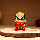 Матрёшка 10-кукольная "Регина", 12-13 см - фото 9862659