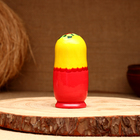 Матрёшка 5-кукольная "Виталина жёлтая", 10-11 см - фото 4499117