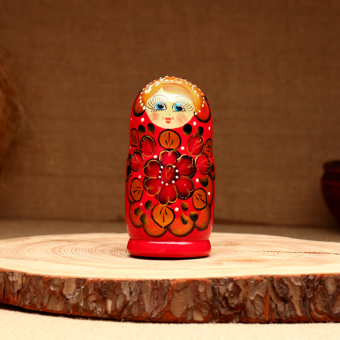 Матрёшка 5-кукольная "Любава бутоны", 10-11 см