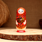 Матрёшка 5-кукольная "Жанна ромашки", 10-11 см - фото 4137859