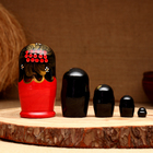 Матрёшка 5-кукольная "Тина  рябина", 10-11 см - фото 23724393