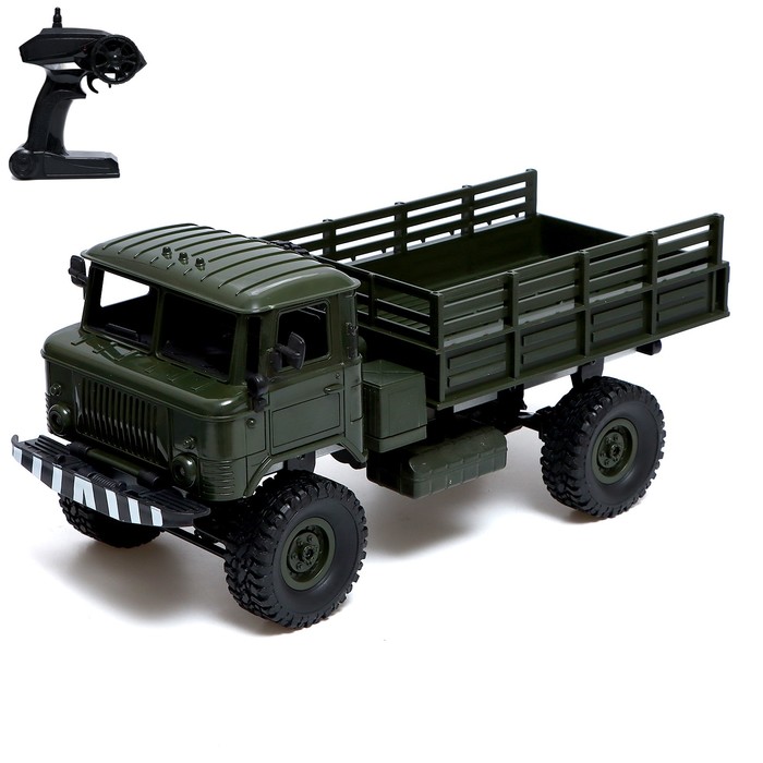 УЦЕНКА Грузовик радиоуправляемый «Газон», полный привод 4WD, работает от аккумулятора, цвет МИКС - Фото 1