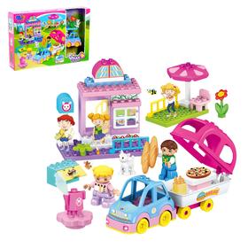 Конструктор «Загородный отдых», 52 детали, световые и звуковые эффекты, работает от батареек, уценка 10342169