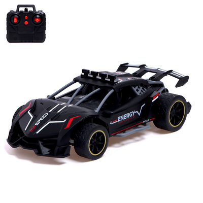 УЦЕНКА Машина радиоуправляемая RUNNER, эффект дыма, 1:16, работает от аккумулятора, цвет МИКС