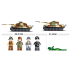 УЦЕНКА Конструктор Армия ВОВ «Немецкий танк», 2 варианта сборки, 930 деталей - Фото 2