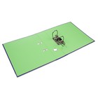 Папка-регистратор А4, 75 мм, Lamark, ПВХ, двухстороннее покрытие, металлическая окантовка, карман на корешок, собранная, фиолетовый/фисташковый 10335264 - фото 16312851