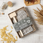 Кухонный набор Gentleman: варежка-прихватка 20×28 см, молоток деревянный - Фото 1