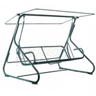 Качели садовые "Рио", 209 х 139 х 158 см, макс. нагрузка 300 кг, цвет зеленый - фото 24415695