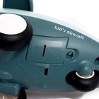 Самолет «Полёт», инерция, свет, в пакете - фото 23661444