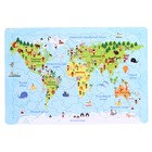 Пазл планшетный «Карта мира» - фото 321049982
