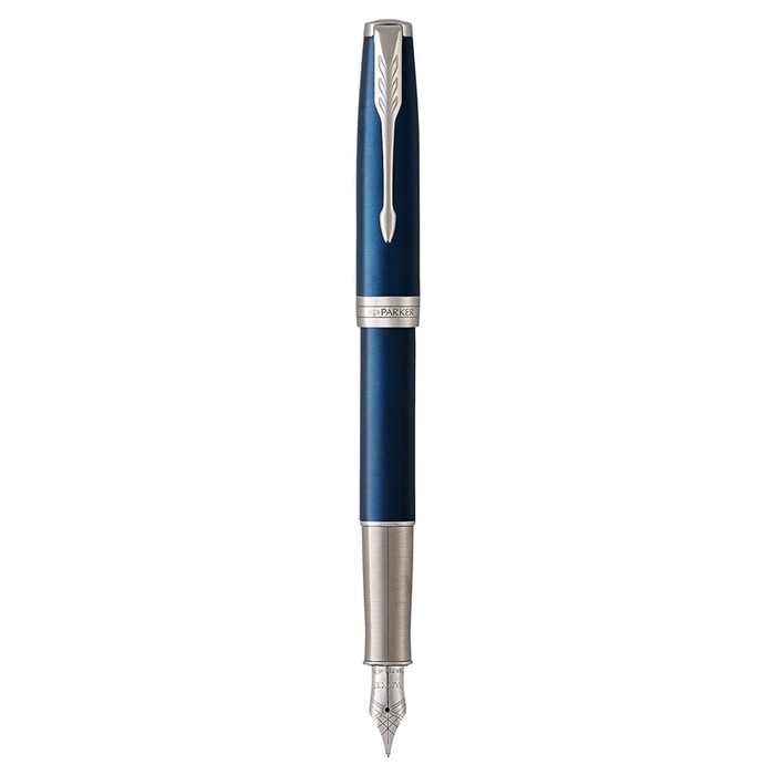 Ручка перьевая Parker Sonnet Subtle Blue СT, 0.8мм, черная, подар/уп 1950887 - Фото 1