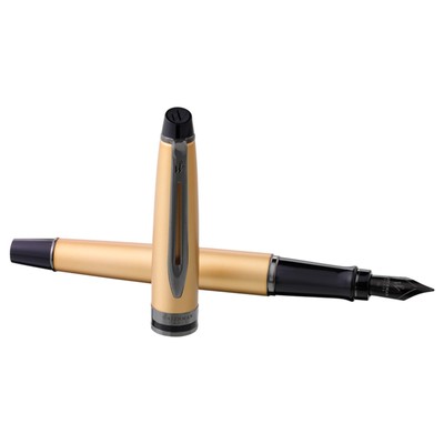 Ручка перьевая Waterman Expert Gold RT, 0.8мм, синяя, подар/уп 2119257