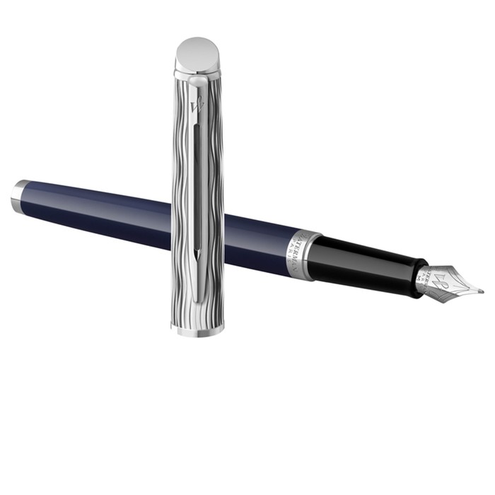 Ручка перьевая Waterman Hémisphère SE Deluxe Blue CT, 0.8мм, синяя, подар/уп 2166467 - Фото 1