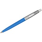 Ручка шариковая Parker Jotter Originals Blue Chrom CT, 1,0мм, син, подар/уп 2111181 - фото 301356108