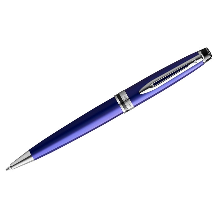 Ручка шариковая Waterman Expert Blue CT, 1,0мм, синяя, подар/уп 2093459 - Фото 1