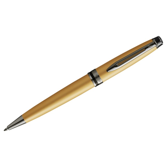 Ручка шариковая Waterman Expert Gold RT, 1,0мм, синяя, подар/уп 2119260 - Фото 1