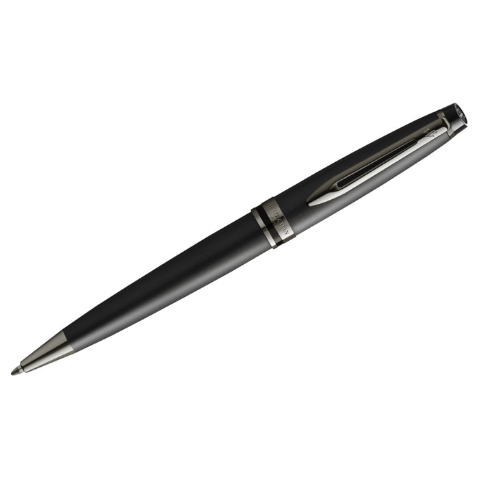 Ручка шариковая Waterman Expert Metallic Black RT, 1,0мм, синяя, подар/уп 2119251 - Фото 1