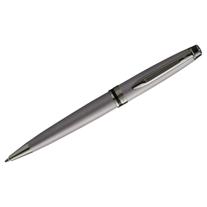 Ручка шариковая Waterman Expert Metallic Silver RT, 1,0мм, синяя, подар/уп 2119256 - Фото 1
