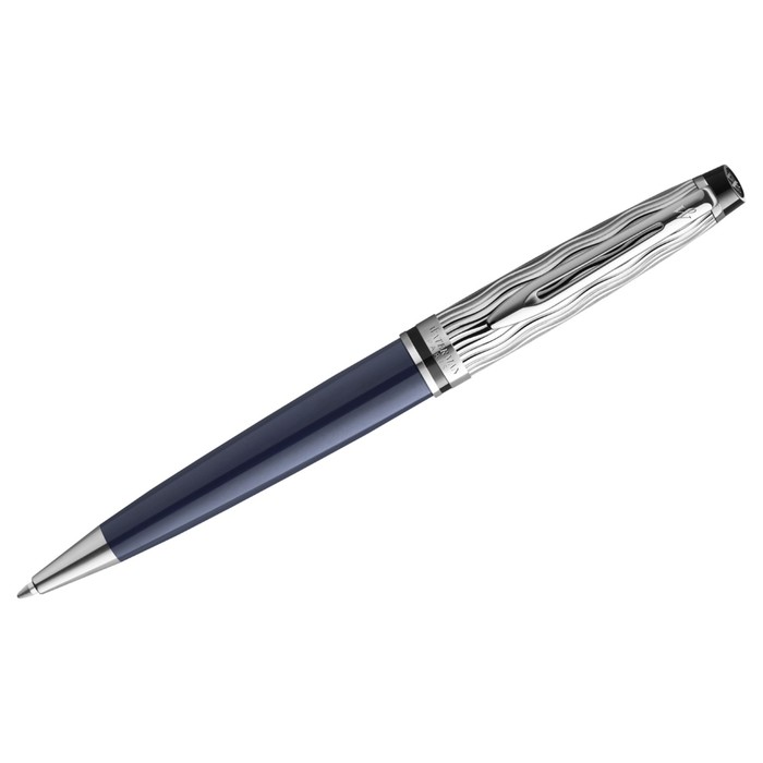 Ручка шариковая Waterman Expert SE Deluxe Blue CT, 1,0мм, синяя, подар/уп 2166466 - Фото 1