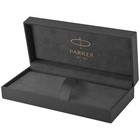 Ручка-роллер Parker Sonnet Sand Blasted Metal&Black Lacquer, 0,8мм, черн, подар/уп 2146866   1032850 - Фото 5