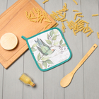 Прихватка «Этель. Птицы», 19×19 см, саржа,100% хлопок, ватин 250 г/м² - Фото 5