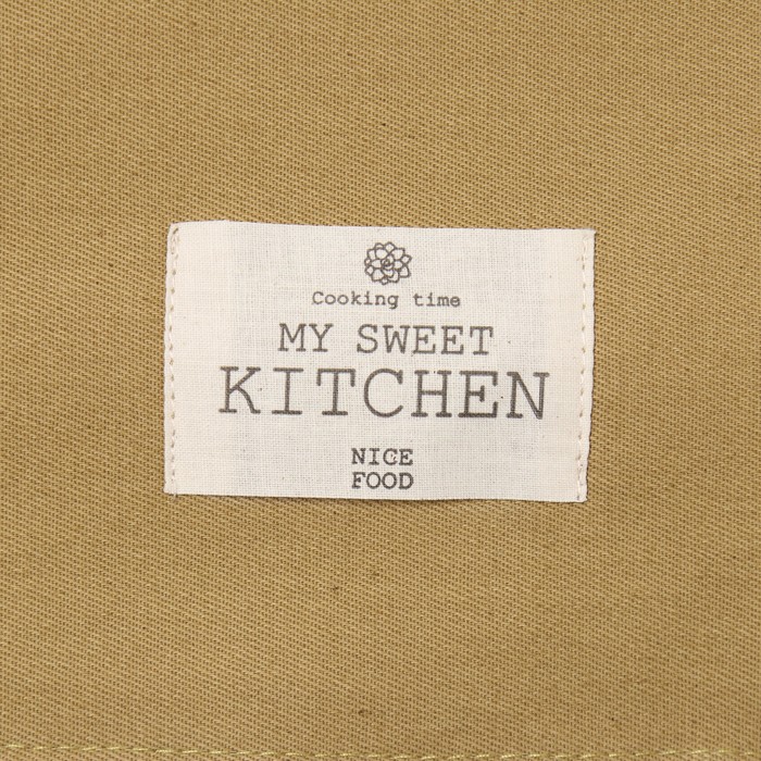 Полотенце Этель Kitchen 40х70 см, цв.коричневый, 100% хл, саржа 220 г/м2