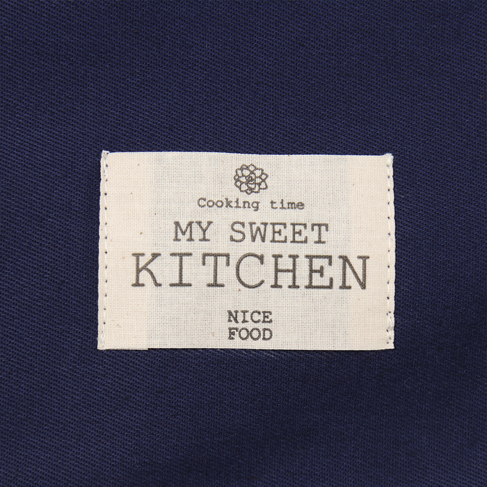 Полотенце Этель Kitchen 40х70 см, цв.синий, 100% хл, саржа 220 г/м2