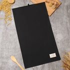Полотенце Этель Kitchen 40х70 см, цв.черный, 100% хл, саржа 220 г/м2 - фото 321110063