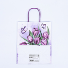 Пакет крафт «Хорошего настроения» 22×12×27 см - Фото 5