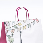 Пакет подарочный крафт «Прекрасных моментов» 32×19.5×37 см - Фото 3