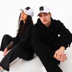 Кепка Black, цвет белый, р-р 56 - фото 23978055