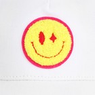 Кепка женская «Смайл», белая, р-р 56 9941853