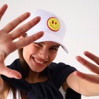 Кепка женская «Смайл», белая, р-р 56 9941853