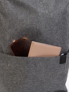 Рюкзак молодёжный на молнии, водонепроницаемый, с карманами, размер 22×12×35 см, серый - Фото 8