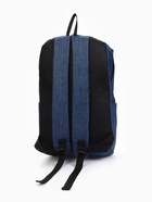 Рюкзак молодёжный на молнии, водонепроницаемый, с карманами, размер 22×12×35 см, синий - Фото 7