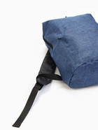 Рюкзак молодёжный на молнии, водонепроницаемый, с карманами, размер 22×12×35 см, синий - Фото 8