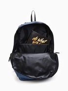 Рюкзак молодёжный на молнии, водонепроницаемый, с карманами, размер 22×12×35 см, синий - Фото 11