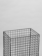 Корзина-накопитель складная, на колесах, 1 полка, 60×40×80 см, чёрная - Фото 6