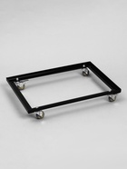 Корзина-накопитель складная, на колесах, 1 полка, 60×40×80 см, чёрная - Фото 9