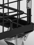 Корзина-накопитель складная, на колесах, 1 полка, 60×40×80 см, чёрная - Фото 10